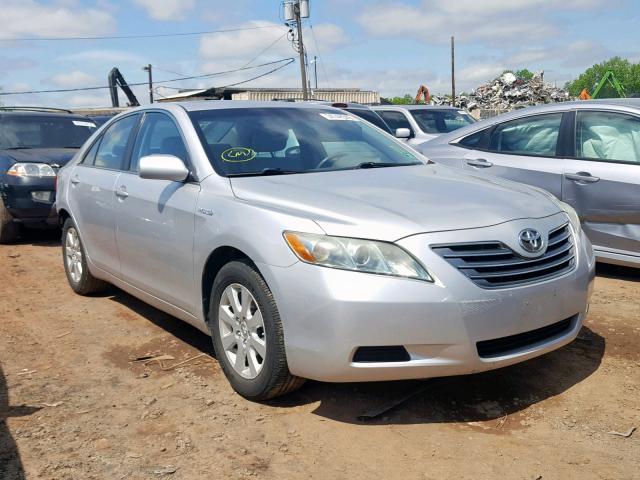 4T1BB46K19U105814 - 2009 TOYOTA CAMRY HYBR SILVER photo 1