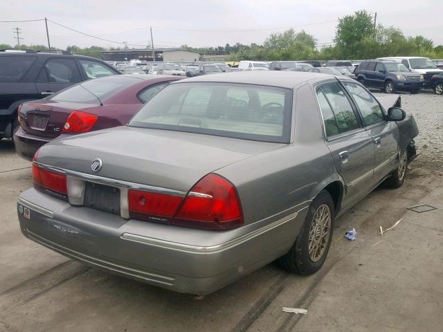 2MEFM74W31X711389 - 2001 MERCURY GRAND MARQ GRAY photo 4