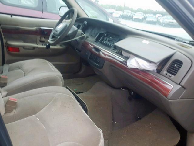 2MEFM74W31X711389 - 2001 MERCURY GRAND MARQ GRAY photo 5