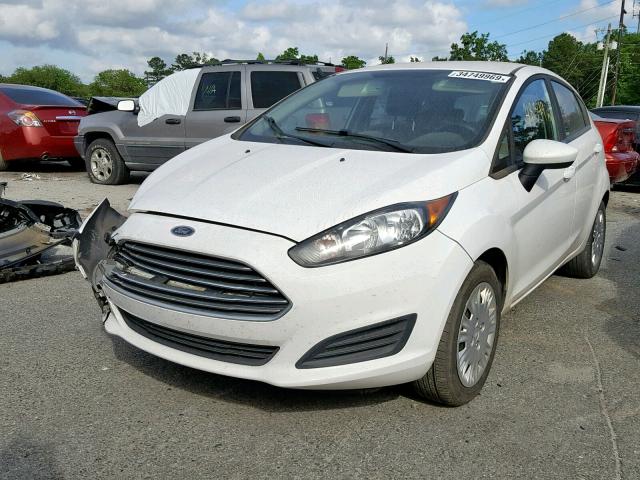 3FADP4TJ8GM169513 - 2016 FORD FIESTA S WHITE photo 2