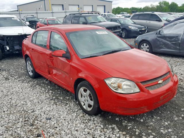 1G1AL55F077147693 - 2007 CHEVROLET COBALT LT RED photo 1