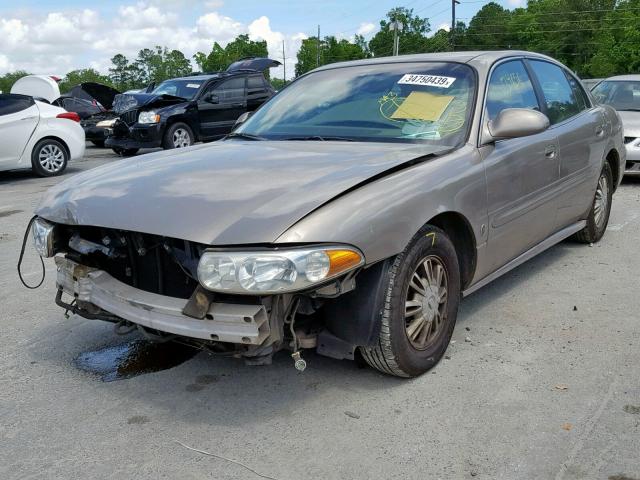 1G4HP54K224212638 - 2002 BUICK LESABRE CU BEIGE photo 2