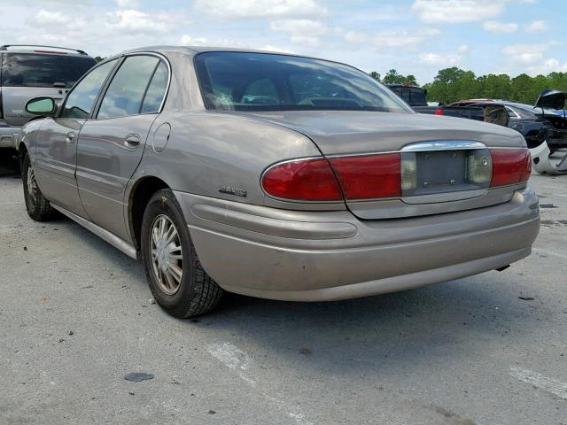 1G4HP54K224212638 - 2002 BUICK LESABRE CU BEIGE photo 3