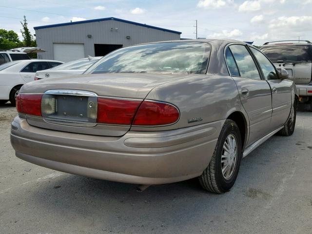 1G4HP54K224212638 - 2002 BUICK LESABRE CU BEIGE photo 4