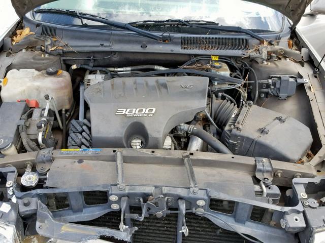 1G4HP54K224212638 - 2002 BUICK LESABRE CU BEIGE photo 7