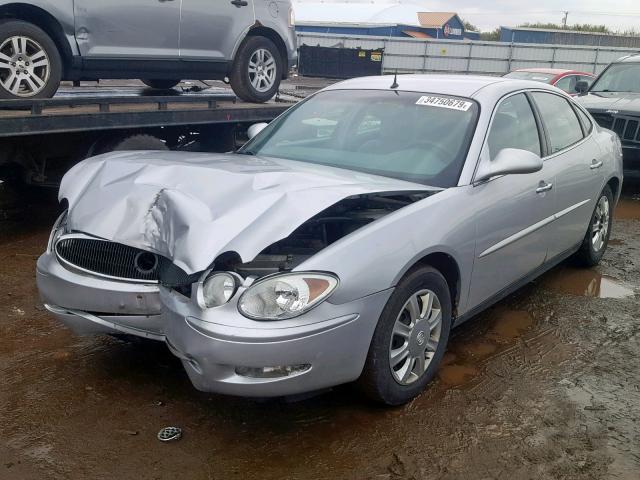 2G4WC532151289330 - 2005 BUICK LACROSSE C SILVER photo 2