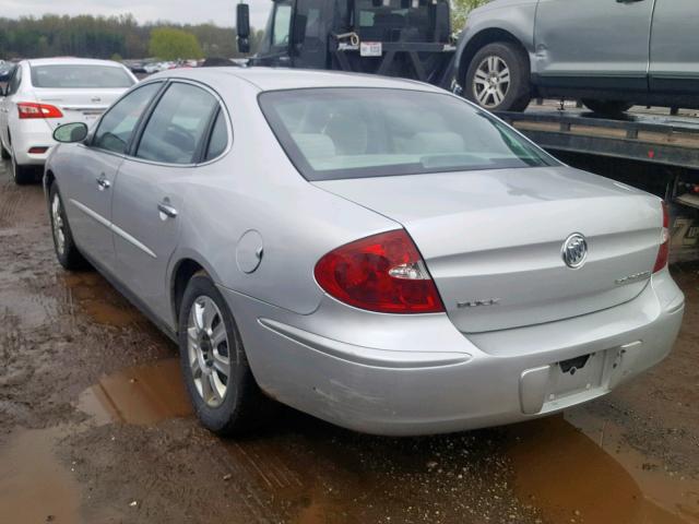 2G4WC532151289330 - 2005 BUICK LACROSSE C SILVER photo 3