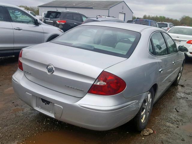 2G4WC532151289330 - 2005 BUICK LACROSSE C SILVER photo 4