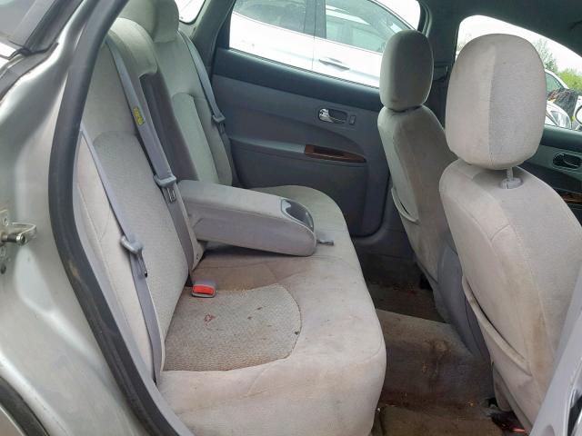 2G4WC532151289330 - 2005 BUICK LACROSSE C SILVER photo 6