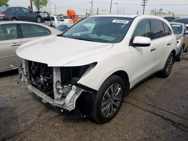 5FRYD4H64EB044923 - 2014 ACURA MDX TECHNOLOGY  photo 2