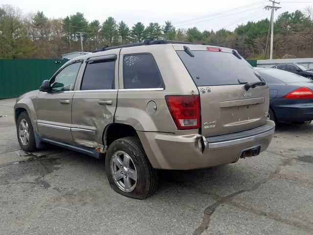 1J8HR58225C587246 - 2005 JEEP GRAND CHER BEIGE photo 3