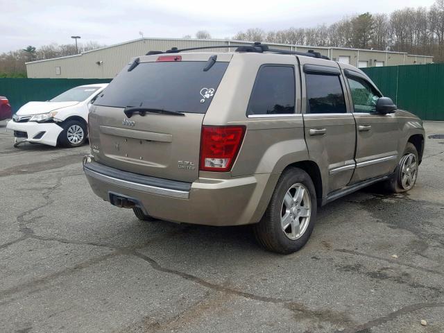 1J8HR58225C587246 - 2005 JEEP GRAND CHER BEIGE photo 4