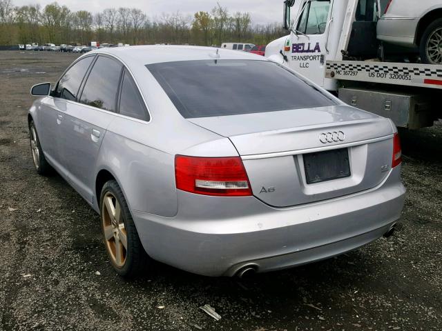 WAUDH74F78N128751 - 2008 AUDI A6 3.2 QUA SILVER photo 3