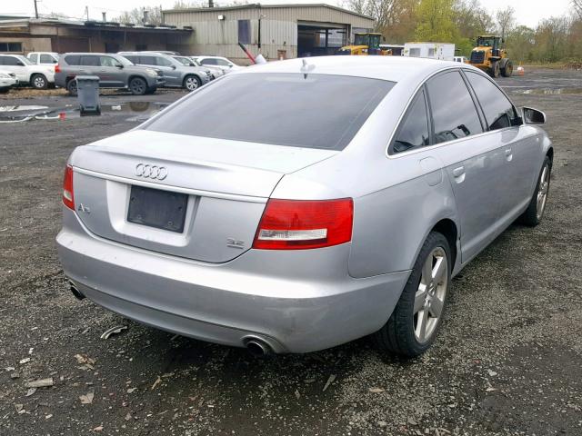 WAUDH74F78N128751 - 2008 AUDI A6 3.2 QUA SILVER photo 4