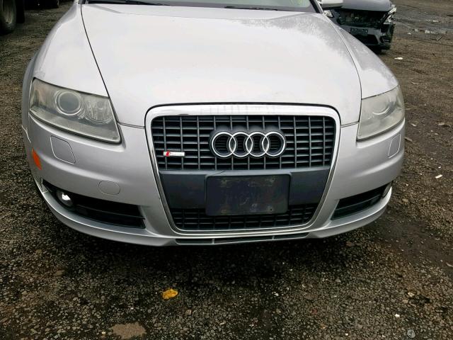 WAUDH74F78N128751 - 2008 AUDI A6 3.2 QUA SILVER photo 9