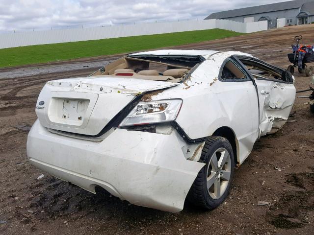 2HGFG12876H578892 - 2006 HONDA CIVIC EX WHITE photo 4