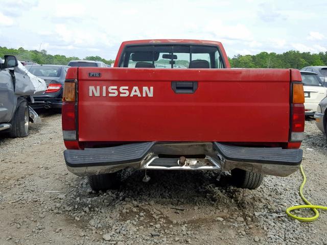 1N6SD11S4PC358727 - 1993 NISSAN TRUCK SHOR RED photo 9