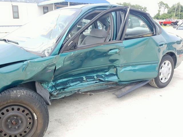 1FALP51U8VG250856 - 1997 FORD TAURUS G GREEN photo 10