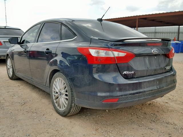 1FADP3J2XEL196653 - 2014 FORD FOCUS TITA BLACK photo 3