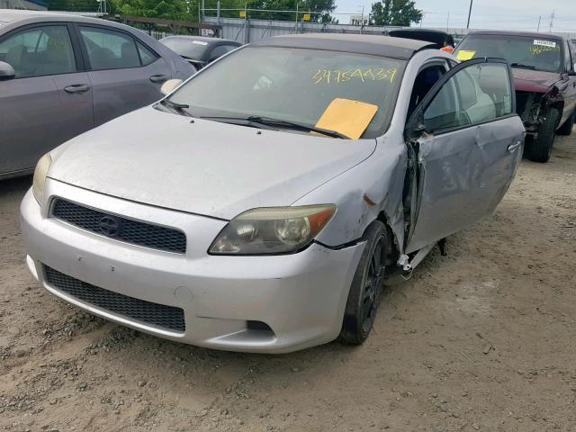 JTKDE167970209351 - 2007 TOYOTA SCION TC GRAY photo 2