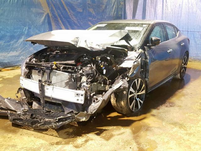 1N4AA6AP7JC381335 - 2018 NISSAN MAXIMA 3.5 GRAY photo 2