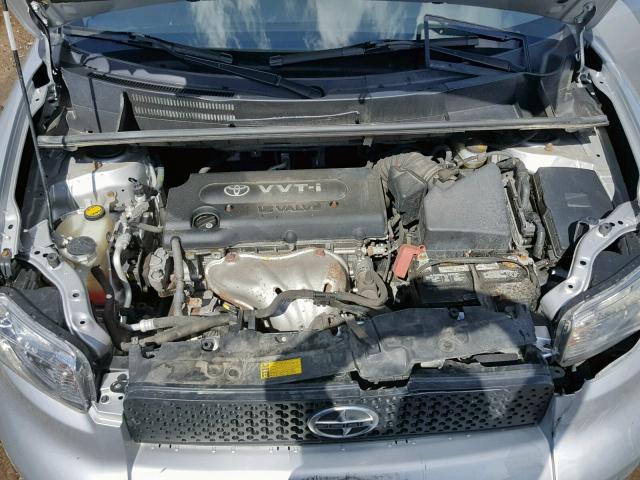 JTLZE4FE6A1117780 - 2010 TOYOTA SCION XB 银色 照片 7