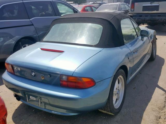 4USCH7328TLB72773 - 1996 BMW Z3 1.9 BLUE photo 4