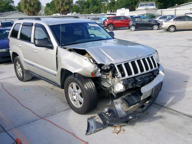 1J4PR4GKXAC134723 - 2010 JEEP GRAND CHER BEIGE photo 1