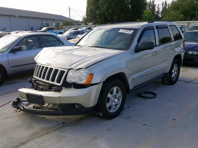 1J4PR4GKXAC134723 - 2010 JEEP GRAND CHER BEIGE photo 2