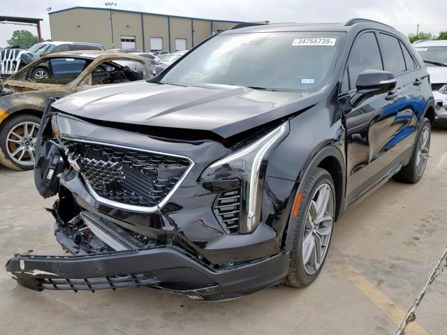 1GYFZER4XKF101740 - 2019 CADILLAC XT4 SPORT BLACK photo 2