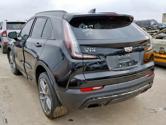 1GYFZER4XKF101740 - 2019 CADILLAC XT4 SPORT BLACK photo 3