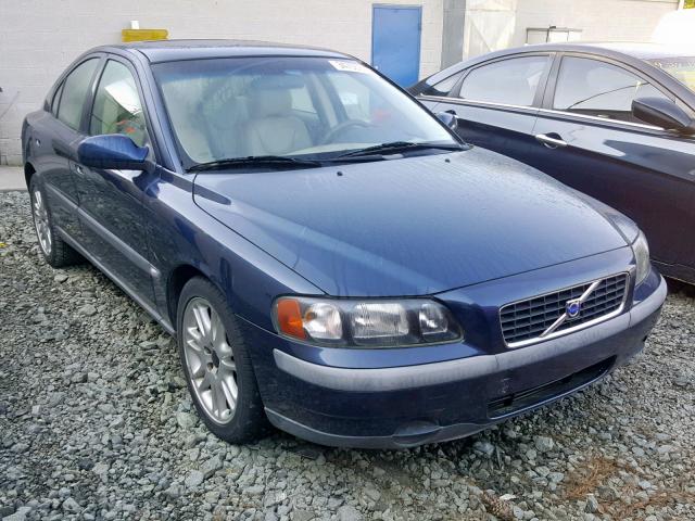 YV1RS58D522122103 - 2002 VOLVO S60 2.4T BLUE photo 9