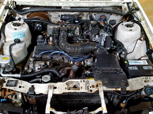 1G1JC1441N7135168 - 1992 CHEVROLET CAVALIER V WHITE photo 7