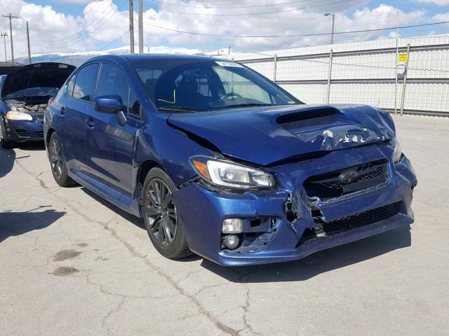 JF1VA1G61F8805475 - 2015 SUBARU WRX LIMITE BLUE photo 1