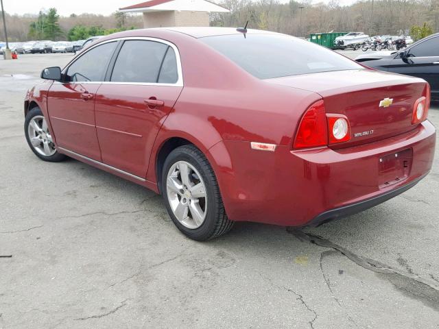 1G1ZC5E19BF230853 - 2011 CHEVROLET MALIBU 1LT MAROON photo 3