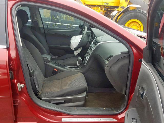 1G1ZC5E19BF230853 - 2011 CHEVROLET MALIBU 1LT MAROON photo 5