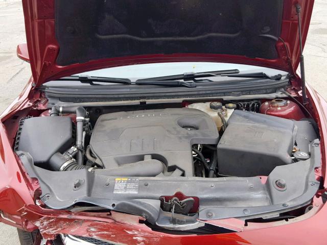 1G1ZC5E19BF230853 - 2011 CHEVROLET MALIBU 1LT MAROON photo 7