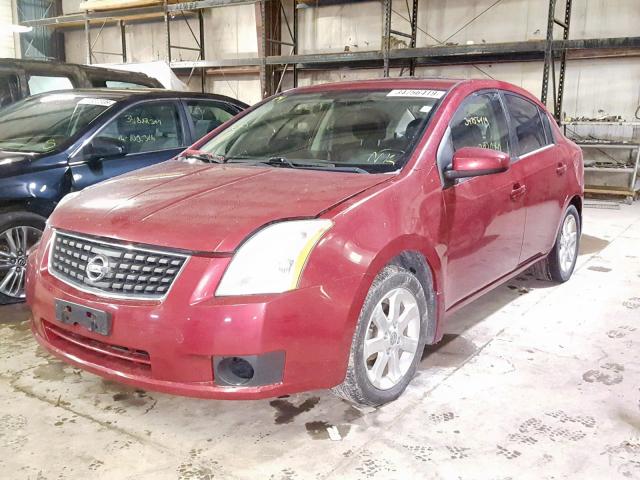 3N1AB61E87L697123 - 2007 NISSAN SENTRA 2.0 RED photo 2