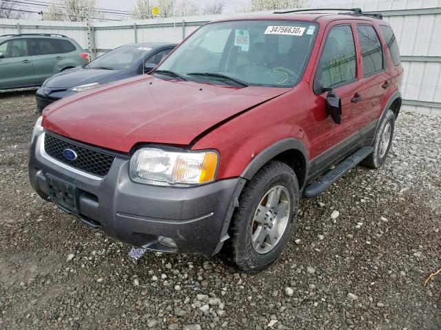 1FMYU93133KB87058 - 2003 FORD ESCAPE XLT  photo 2