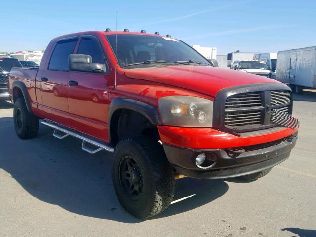 3D7KS29C06G194437 - 2006 DODGE RAM 2500 RED photo 1