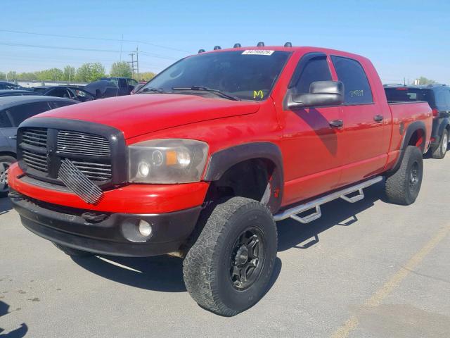 3D7KS29C06G194437 - 2006 DODGE RAM 2500 RED photo 2