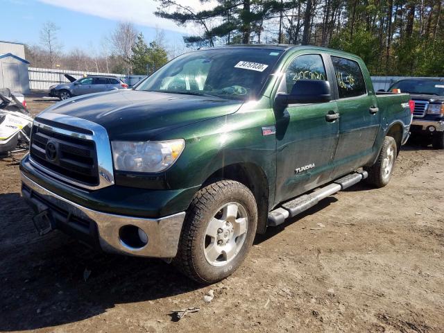 5TFDY5F19BX184422 - 2011 TOYOTA TUNDRA CREWMAX SR5  photo 2