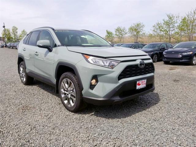 JTMA1RFV2KD500648 - 2019 TOYOTA RAV4 XLE P GRAY photo 1