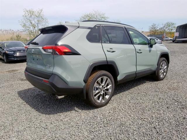 JTMA1RFV2KD500648 - 2019 TOYOTA RAV4 XLE P GRAY photo 3