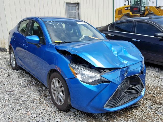 3MYDLBZV5GY124236 - 2016 TOYOTA SCION IA BLUE photo 1