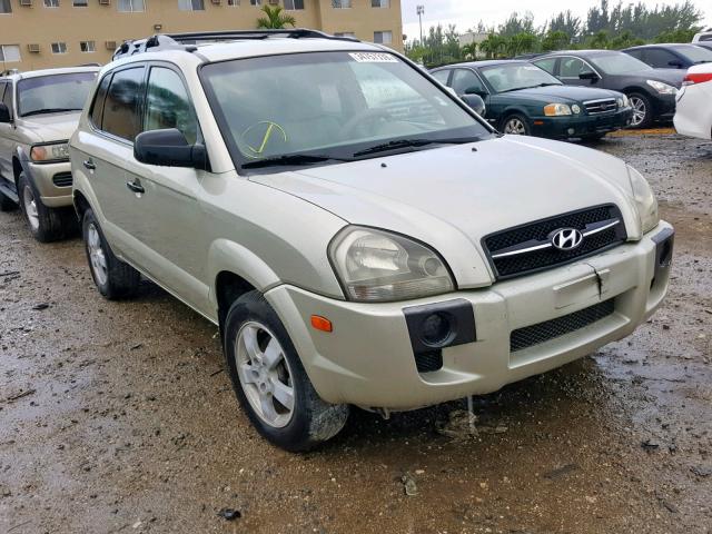 KM8JM12B26U407568 - 2006 HYUNDAI TUCSON GL BEIGE photo 1