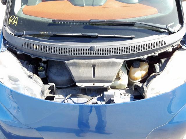 WMEEK31X28K106352 - 2008 SMART FORTWO PAS 蓝色 照片 7