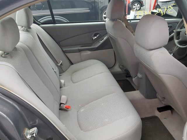 1G1ZS58F47F218062 - 2007 CHEVROLET MALIBU LS CHARCOAL photo 6