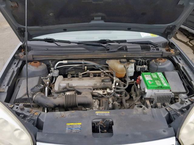 1G1ZS58F47F218062 - 2007 CHEVROLET MALIBU LS CHARCOAL photo 7