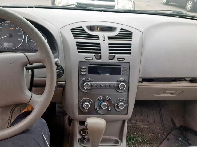 1G1ZS58F47F218062 - 2007 CHEVROLET MALIBU LS CHARCOAL photo 9